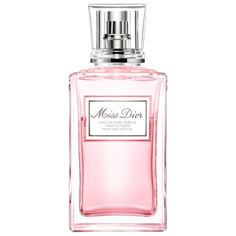 miss dior shower oil|Dior rose body oil.